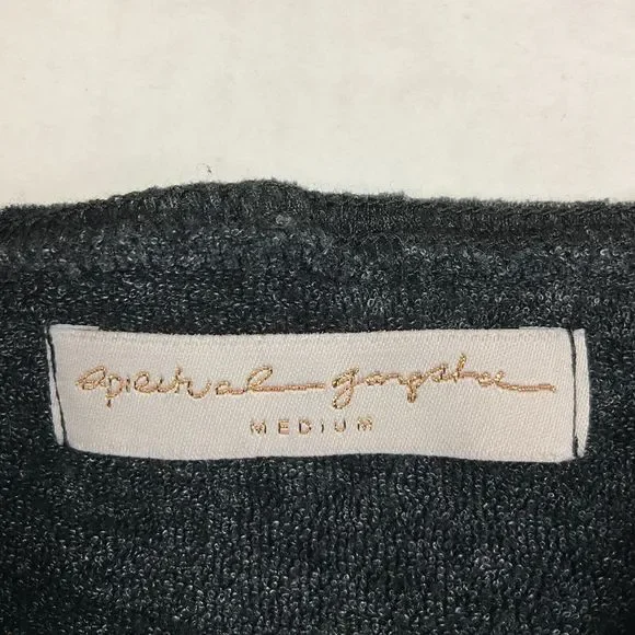 Spiritual Gangster Womens Cropped Tank Top Gray Sleeveless Workout Casual MEDIUM - Picture 4 of 10